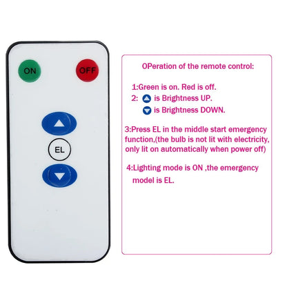 LED Camping Light E27 B22 Rechargeable Wireless Bulb Portable Lantern Light Emergency workshop Home Lamp For Outdoor Tent Lamp