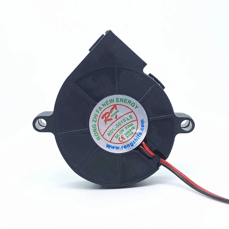50mm Blower 5015 12V0.06A For 3D Printer Humidifier Centrifugal Fan Industrial Blower Centrifugal Fan 2pin