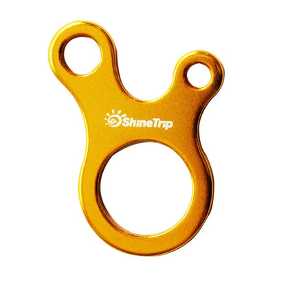 Carabiner Climbing Mountaineering 3-hole Fast Tying Anti-slip Quick Rope Tent Adjustment Buckle Outdoor Camping Survival Gear