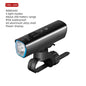 GACIRON 400-1800 Lumens Bicycle Front Light USB Rechargeable Cycling Headlight Flashlight MTB Road Bike Waterproof LED Head Lamp