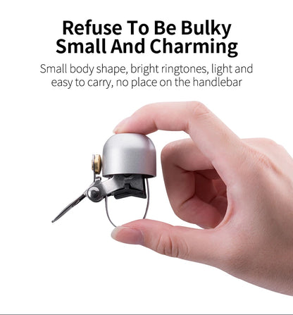 ROCKBROS Bike Bell Cycling Ring Bicycle Retro Classical Bells Clear Sound Quality MTB Road Safety Warning Alarm Bike Bells