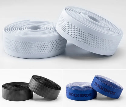 ROCKBROS Bicycle Handlebar Tape Non-Slip Shock Absorbing Belt Ultralight Wear-Resistant Cycling Strap MTB Road Bike Accessories