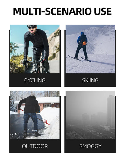 ROCKBROS Winter Ski Face Scarf Face Mask Cycling skiing running sport Training Balaclava Winderproof Bicycle Accessory