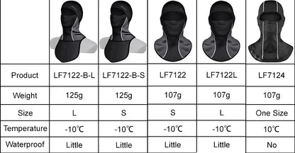 ROCKBROS Winter Ski Face Scarf Face Mask Cycling skiing running sport Training Balaclava Winderproof Bicycle Accessory