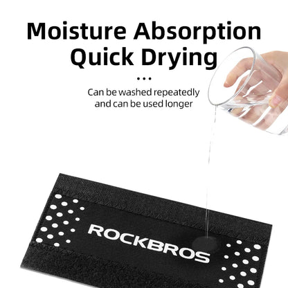 ROCKBROS Bicycle Frame Protection Ultralight MTB Bike Frame Protector Chain Rear Fork Guard Cover Cycling Chain Cover Black