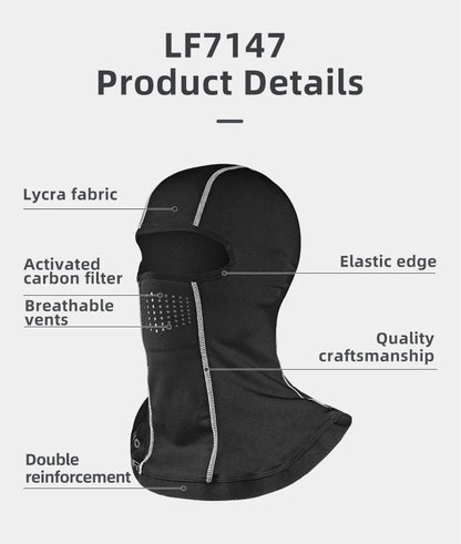 ROCKBROS Cycling Face Keep Warm Winter Climbing Hiking Fleece Thermal Windproof Balaclava Running Fishing Skiing Hat Headwear