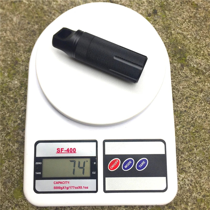 Outdoor Strong CNC Waterproof Emergency First Aid Kits Safety Survival Pill Bottle Aluminium Camping EDC Tank Box for Cigarettes