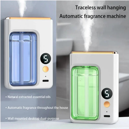 Automatic Diffuser Aromatherapy Car Perfume with Display Essential Oil Humidifier Bathroom Deodorization Air Freshener Jasmine