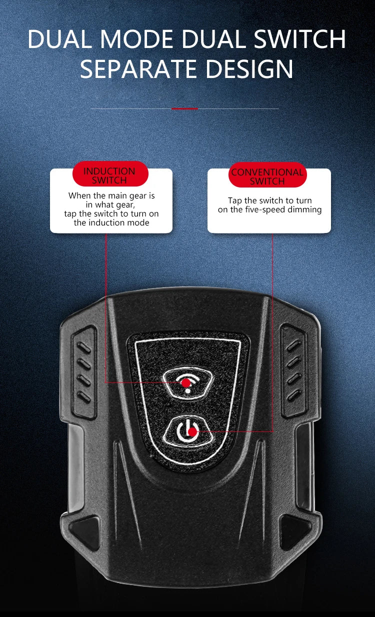 IPX5 Waterproof Sensor COB LED Headlamp Clip On Hat Light Hands Free Headlight Portable Lamp Lantern Camping Cycling