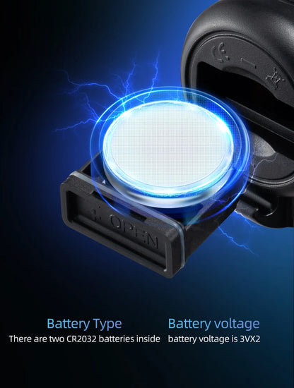 ROCKBROS Bicycle Bell Ring Bike Electronic Loud Horn Safety Alarm Electric Waterproof Bicycle Warning Bell Bicycle Accessories