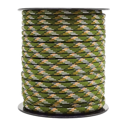 Army Green Black Paracord 550 Climbing Lanyard Tent Rope 4mm 7 Stand Lanyard Paracord Survival For Hiking Camping