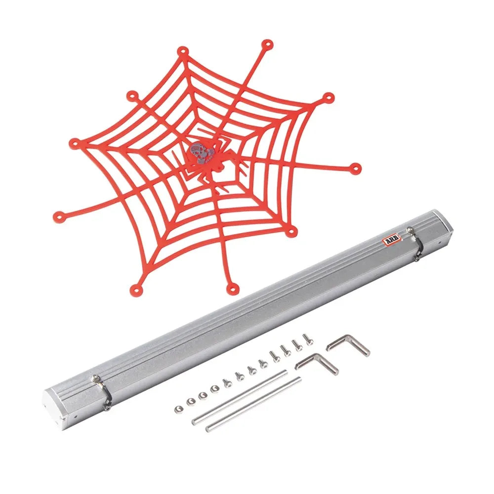 Toy Car Side Awning Rooftop Tent/Luggage Roof Rack Net For 1/10 1/8 RC Crawler Car ARB RS Traxxas TRX4 SCX10 TAMIYA ARRMA D90