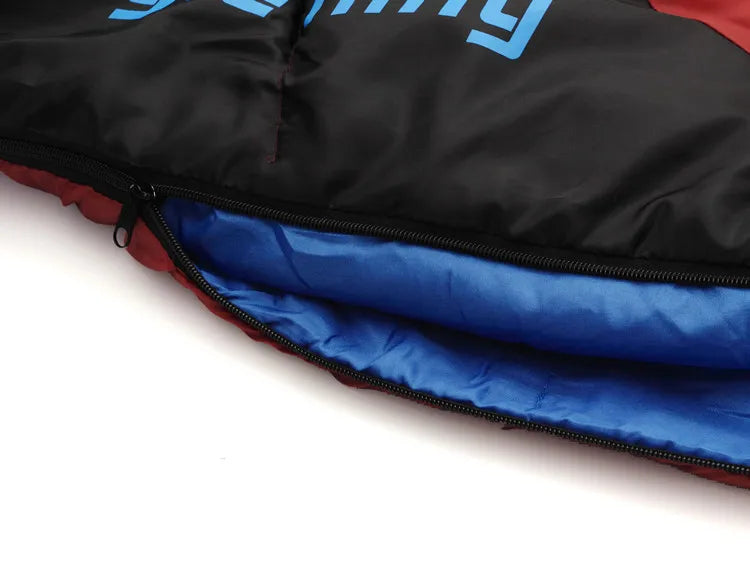 한국 특가 JUNGLE KING CY0903 Thickened Winter Cold Weather Waterproof Sleeping Bag Camping Hiking Supplies -8℃ Cotton Sleeping Bags