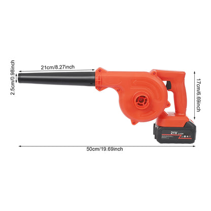 800W Electric Leaf Blower  Battery Powered Cordless Blowing Machine Adjustable for Cleaning