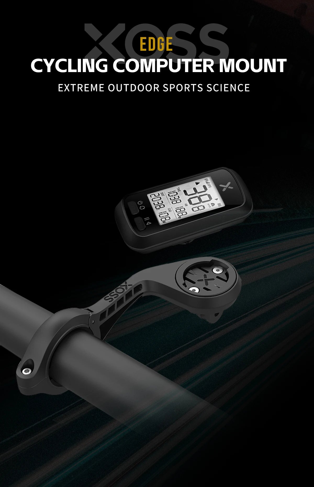 XOSS Vortex Speed Cadence Sensor X2 Chest Strap Heart Rate Monitor for Road MTB Cycling Bluetooth ANT+ Wireless Bike Accessories