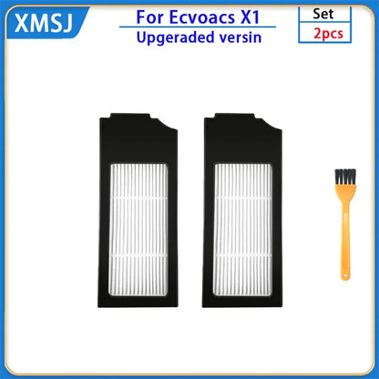 For Ecovacs Deebot X1 OMNI Dust Box Accessories X1 TURBO / T10 Robot Vacuum Cleaner Dust Bin HEPA filter Replacement spare parts