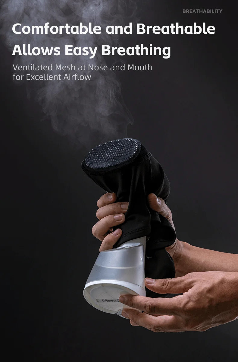 ROCKBROS Bicycle Fleece Head Mask Windproof Cycling Face Mask Balaclava Breathable Warm Bike Equipement Skiing Fleece Headgear