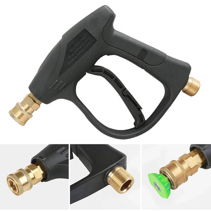 High Pressure Washer Gun , Car Washer Gun with 5 Nozzles and M22 Coupler For Car Washing And Garden Cleaning Tools
