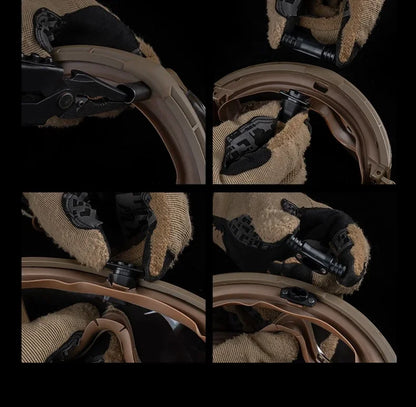 Tactical Goggles Defogging Fan Outdoor Hunting Shooting Airsoft Goggle Anti-fog Kit Hiking Ski Motorcycle Safety Protection Gear