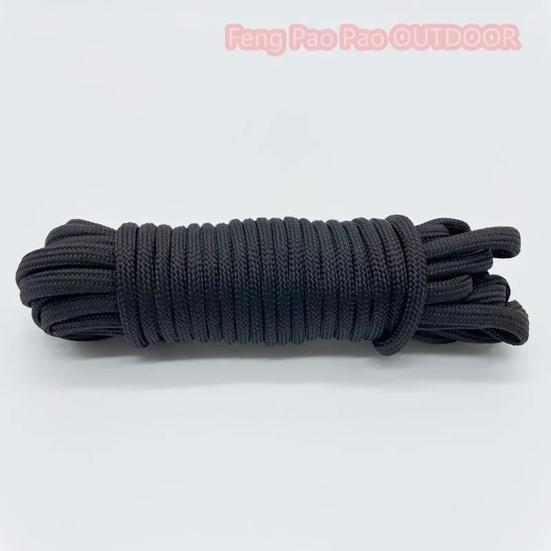 7-Cores 550 Paracord Rope 30 M Dia.4mm For Outdoor Camping Survival Lanyard Parachute Cord Hiking Tent Accessories