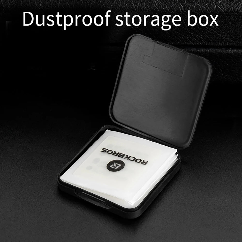 ROCKBROS Bicycle Flat Tire Repair Kit Tool Glue-free Portable Rubber Fetal Repair Bike Inner Tube Puncture Patch Repair Tools