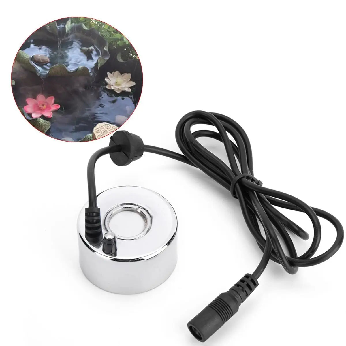 Durable Quality DC 24V 19W 45mm Ultrasonic Air Humidifier Household Mist Maker Waterscape Atomization Atomizer