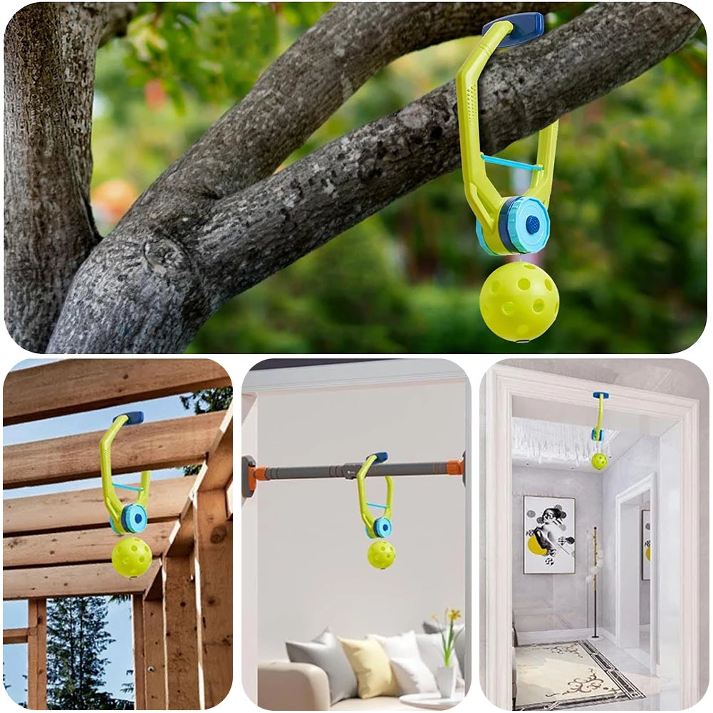 1/2Pc Pickleball Trainer Hanging Pickleball Rebounder Adjustable Pickleball Game Pickleball Practice Equipment for Solo Training