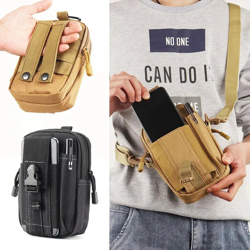 EDC Utility Gadgets Multi-purpose Waist Bag Bag Camping Hiking Outdoor gear Cell phone holster wallet bag Phone wallet