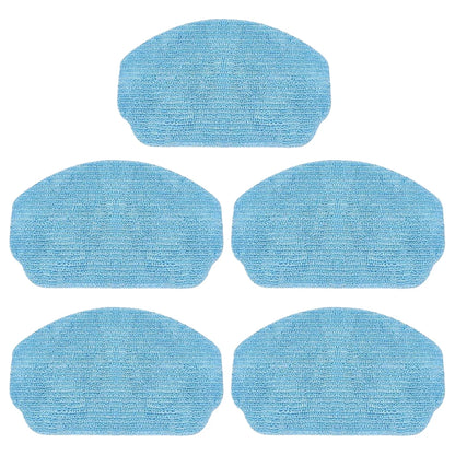 2/5 Pack Mop Cloth Cleaning Rag For VCR04W Robot Vacuum Cleaner Replacement Robot Sweeper Spare Part Accessories