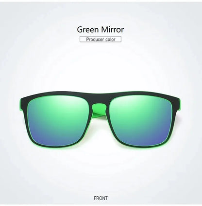 Polarized Cycling sunglasses Driving Fishing UV400 Eyewear Classic Square Sport Sun Glasses For Men Women Cycling Equipment