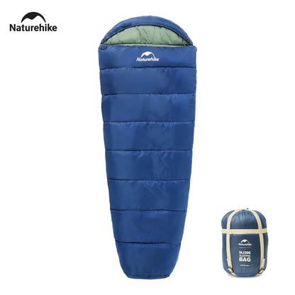 Naturehike Camping Sleeping Bag Ultralight Waterproof Cotton Mummy 4 Season Backpacking Sleeping Bags Outdoor Travel Hiking