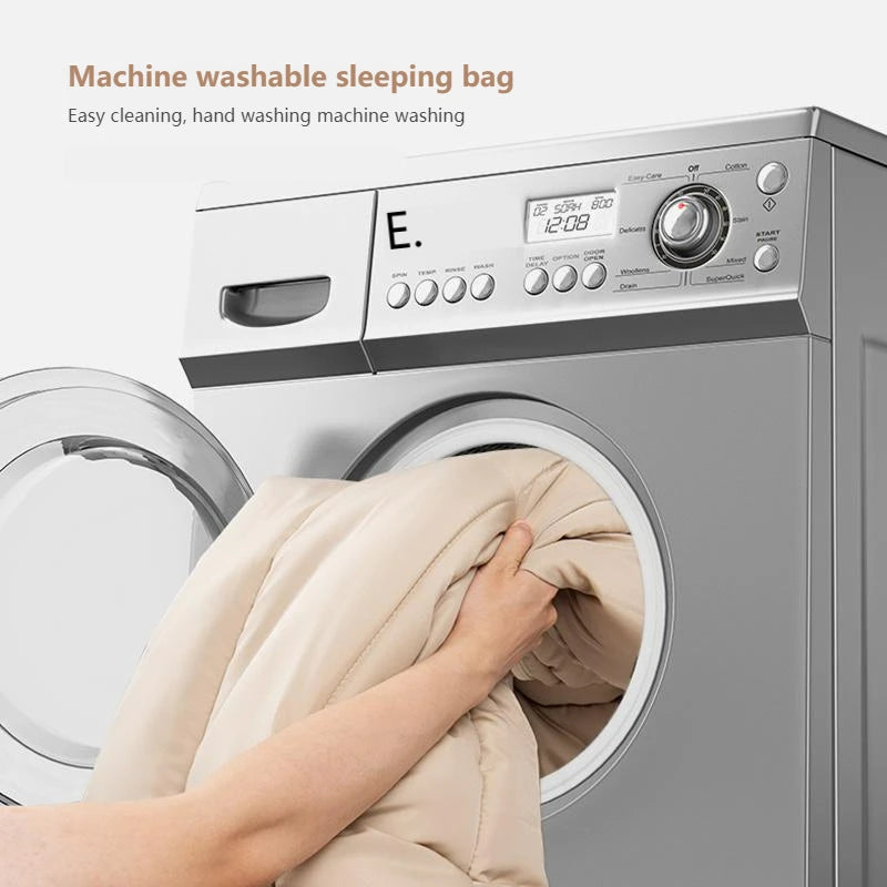 Naturehike Cotton Sleeping Bag Outdoor Camping Single Autumn And Winter Warm And Thick Splicable Breathable Sleeping Bag