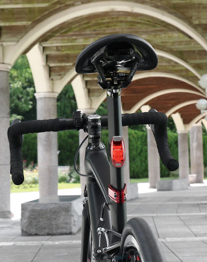 ROCKBROS Bike Rear Light  Bicycle Warning Tail Light Cycling Helmet Bag Taillight Lantern Water Repellent Mini Bike Accessories