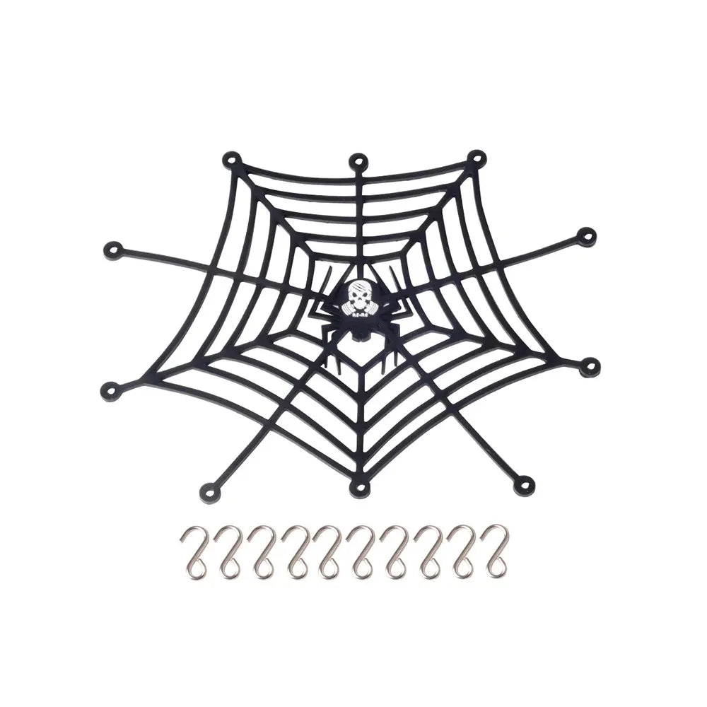 Toy Car Side Awning Rooftop Tent/Luggage Roof Rack Net For 1/10 1/8 RC Crawler Car ARB RS Traxxas TRX4 SCX10 TAMIYA ARRMA D90