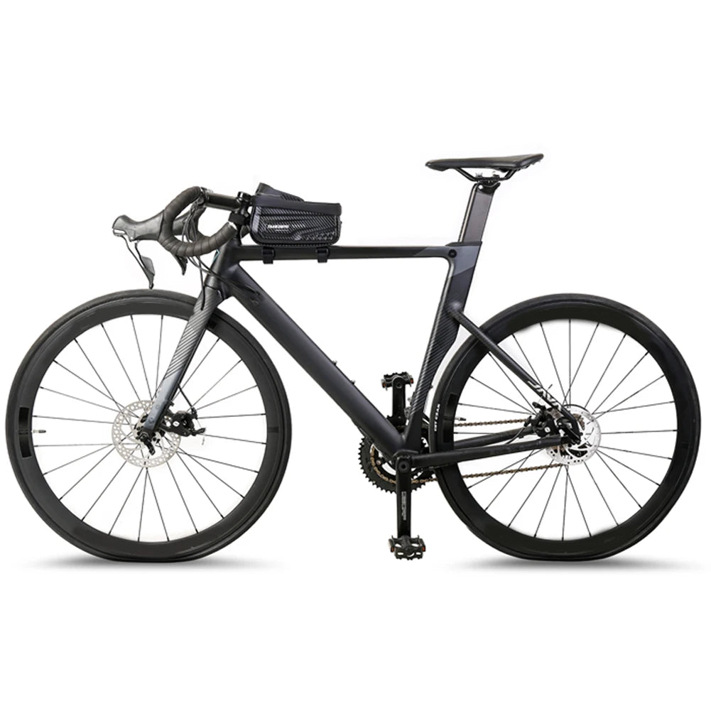 1L Bike Bag Bicycle Front Cell Mobile Phone Case Holder with Touchscreen Top Tube Cycling Bag Reflective MTB Bike Accessories