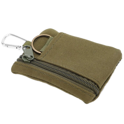Compact Tear-Resistant Molle Pouch - Lightweight Portable Nylon Bag for outdoor Gear & Easy Access