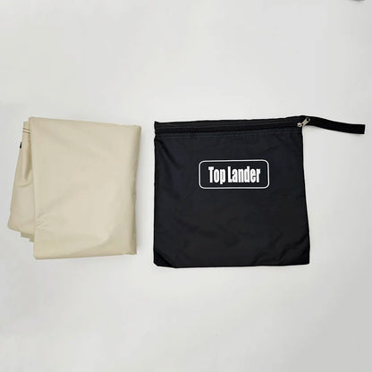 Manta Ray Car Side Awning Black Coating Tarp with Suction Cup Anchor Outdoor Camping Tourist SUV Tent Shade Waterproof Anti UV