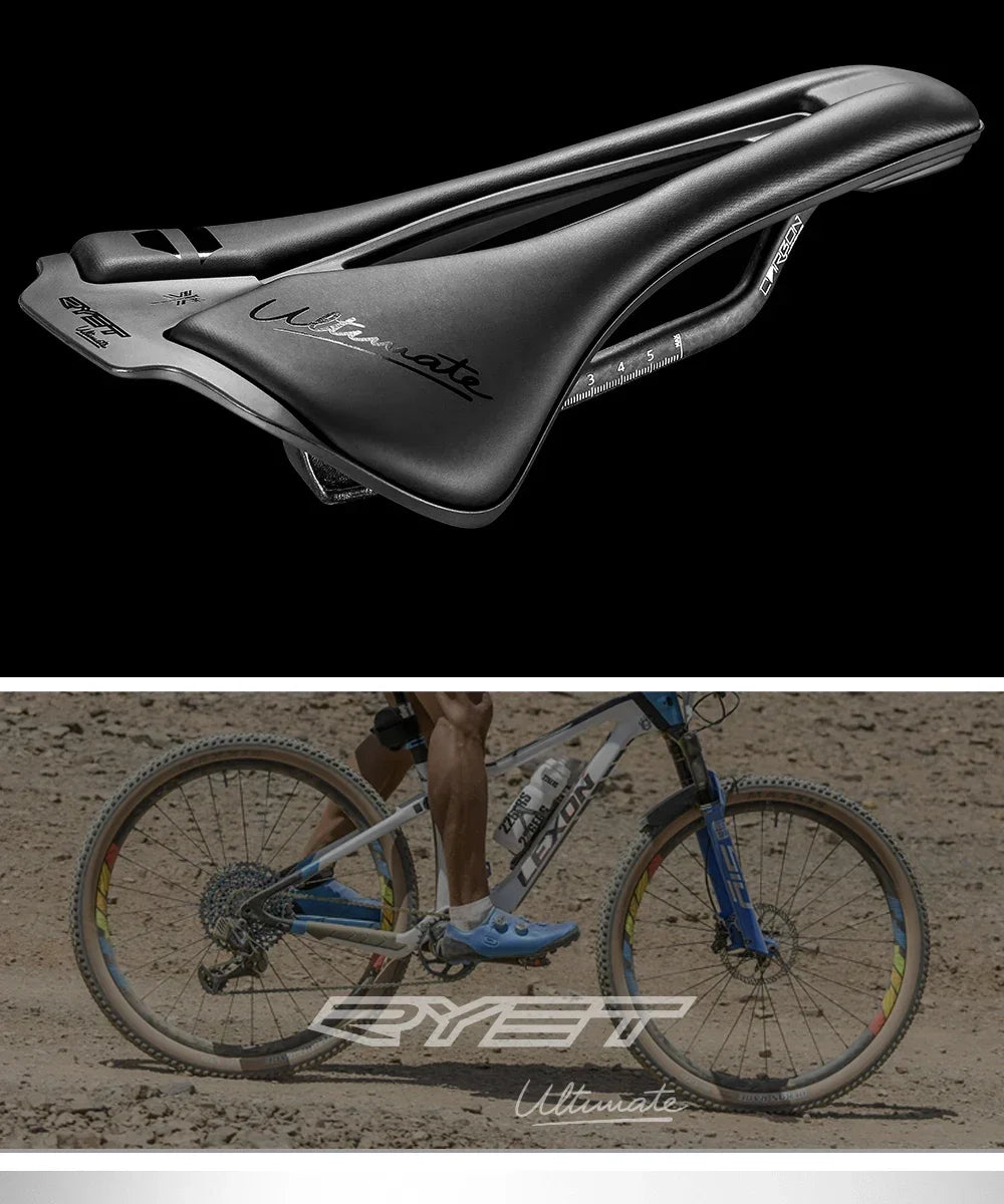 RYET Bike Saddle Ultralight Racing Full Carbon Seating Saddles 115g 7x9mm Road MTB Bicycle Seat Cushion Cycling Accessories