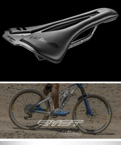 RYET Bike Saddle Ultralight Racing Full Carbon Seating Saddles 115g 7x9mm Road MTB Bicycle Seat Cushion Cycling Accessories