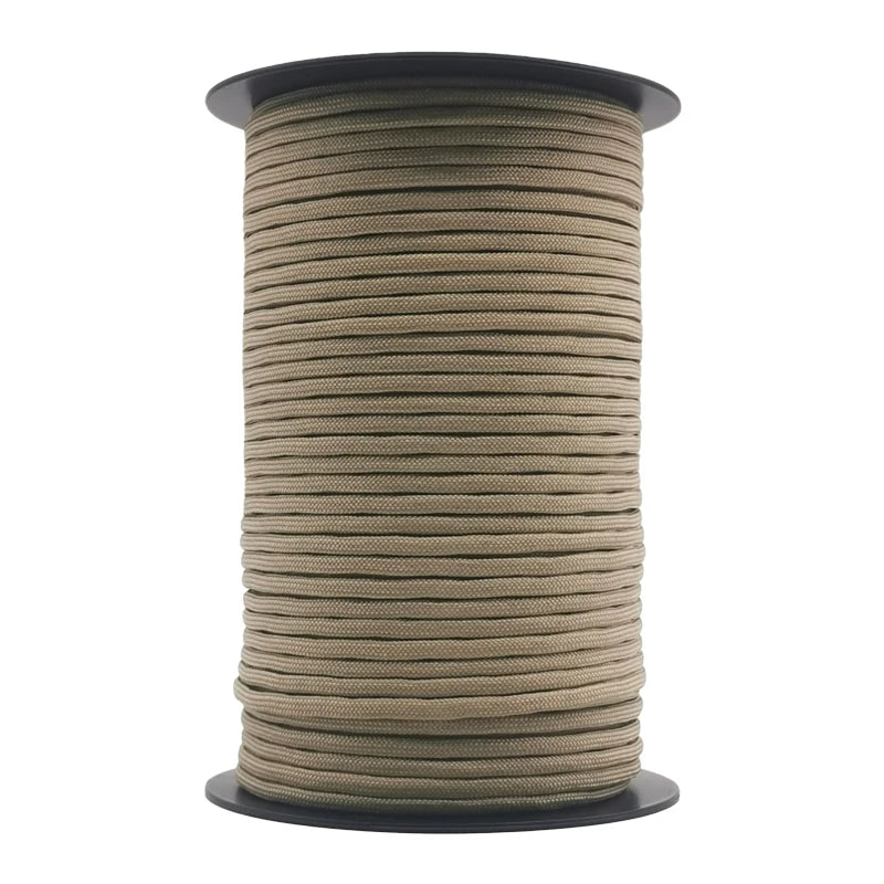 Army Green Black Paracord 550 Climbing Lanyard Tent Rope 4mm 7 Stand Lanyard Paracord Survival For Hiking Camping