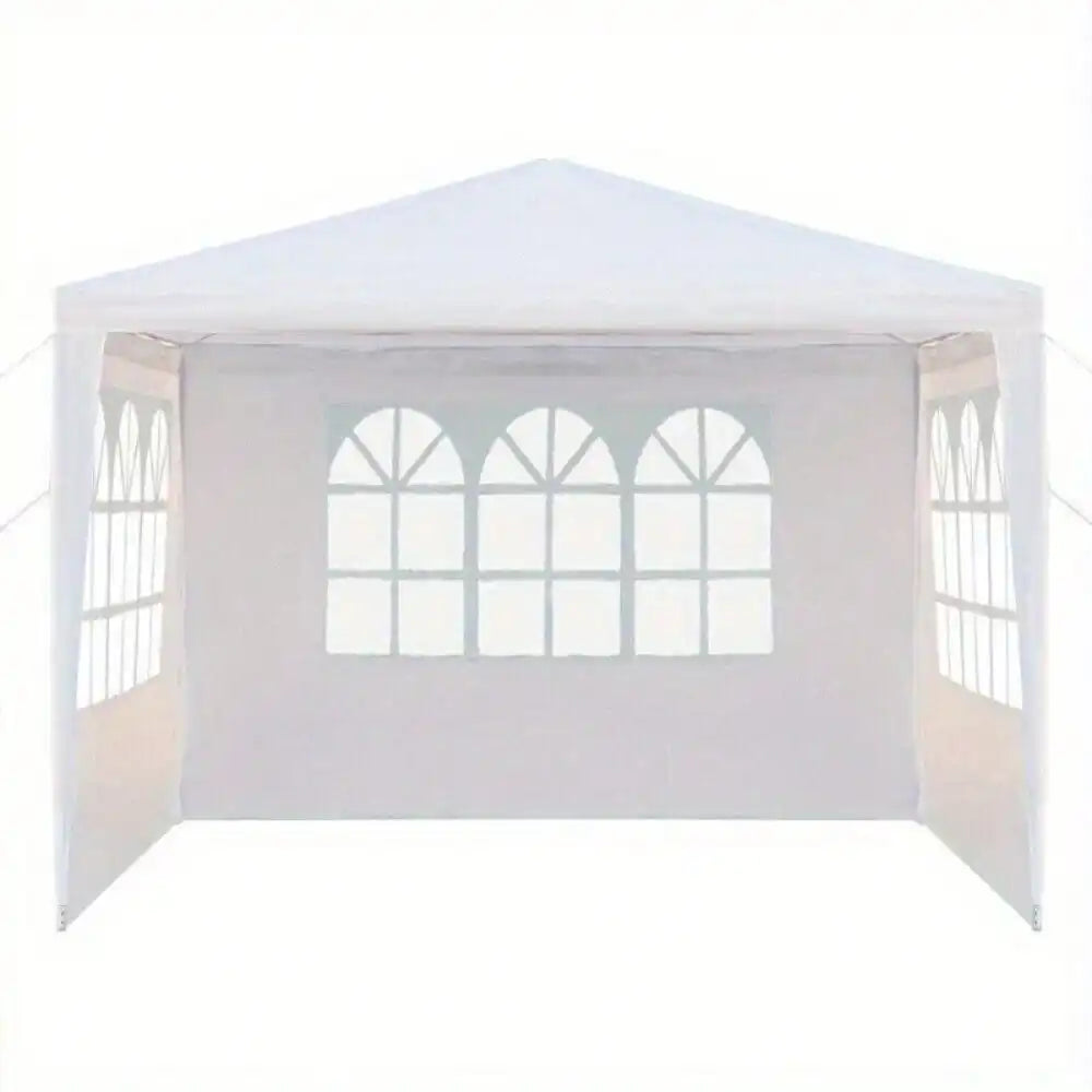 10'x 10'Party Wedding Tent Outdoor Gazebo Canopy Tent Heavy Duty w/3 Sidewalls
