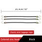 Elastic Bungee Cord Heavy Duty Luggage Straps Rope Hooks 25-30cm Stretch Tie Tent Outdoor Accessories