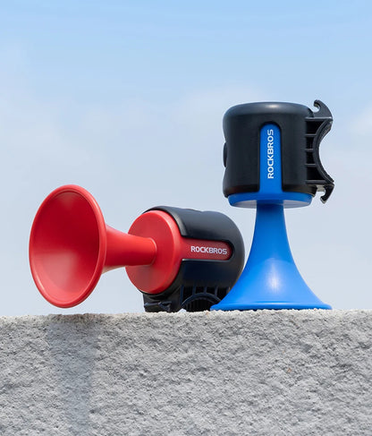 ROCKBROS Bicycle Bell Ring Bike Electronic Loud Horn Safety Alarm Electric Waterproof Bicycle Warning Bell Bicycle Accessories