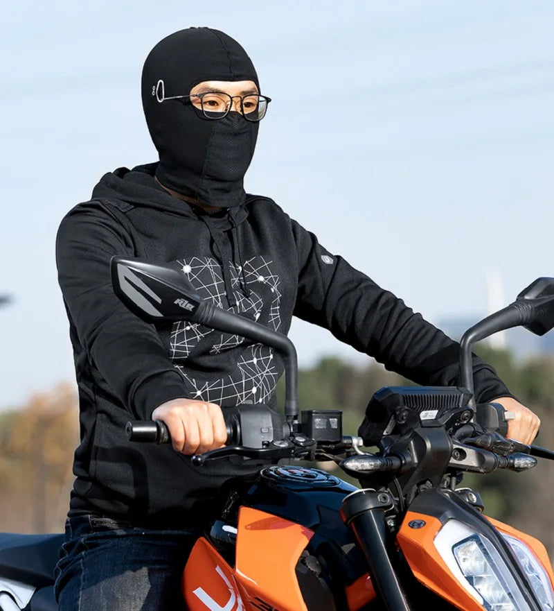 ROCKBROS Keep Warm Balaclava Winter Women Men's Motorcycle Bike Helmet Inner Cap Cycling Skiing Face Mask Thermal Windproof Hat