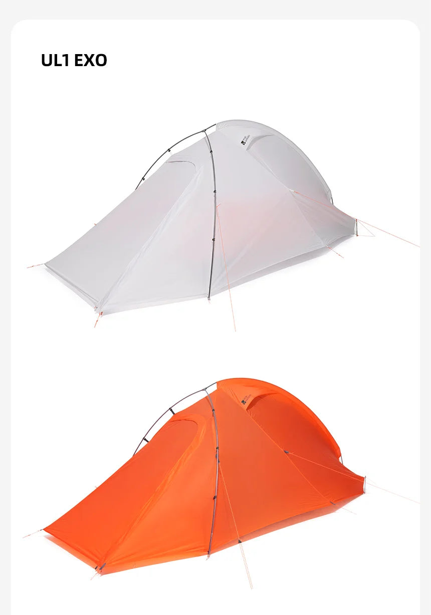 MOBI GARDEN Camping Tent Ultra Light Trekking Tent Portable Outdoor Hiking 20D