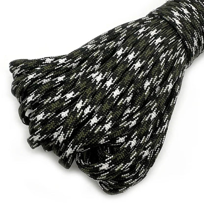 550 Paracord 7 Cores Cord Dia. 4mm For Outdoor Camping Survival Lanyard Parachute Rope Hiking Tent Accessories Bracelet