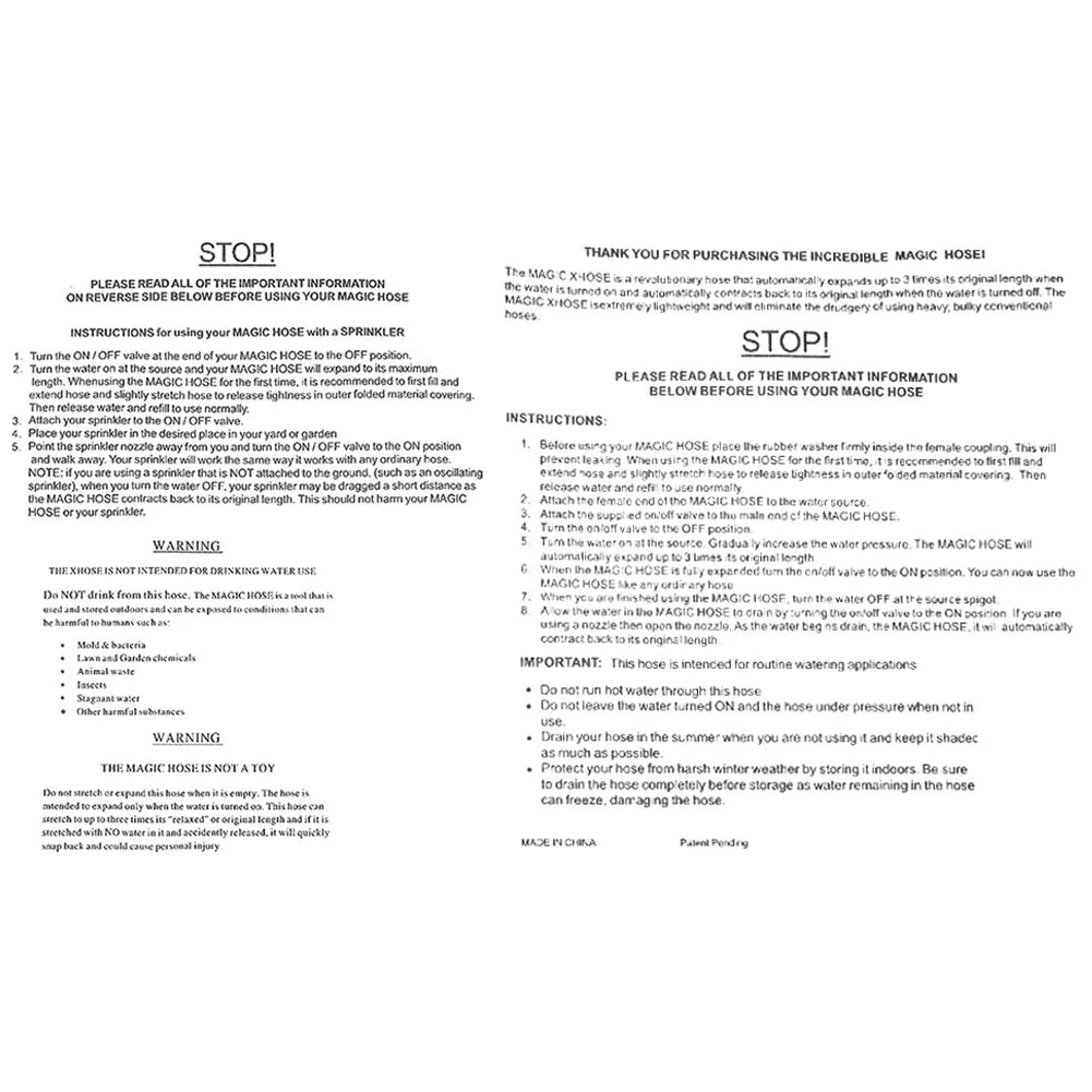 50FT-100FT Garden Hose Expandable Flexible Water Hose Plastic Hoses Car Wash Water Gun Garden Sprayer Watering Irrigation Tools