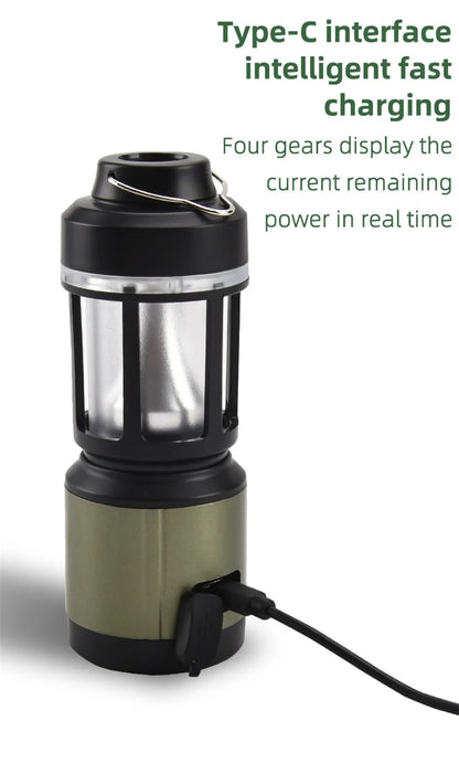 WEST BIKING Camping Tent Hanging Light Portable Camping Lanterns USB Rechargeable Led Light Camp Lamp for Outdoor Emergency