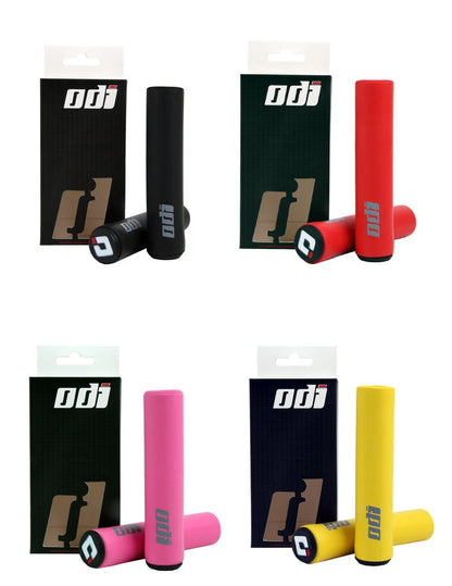 2PCS Cycling Bicycle Grips Soft Mountain Road Bike MTB Handlebar Cover Grips Bicycle Accessories Anti-slip Bike Grip End Cover