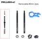 80mm Cycling Protection Accessories Bike Parts Bicycle Valves Nut Inner Tubes Extension Integrated Removable Valve Extender